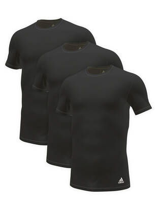 ADIDAS Pure Cotton T-Shirt schwarz