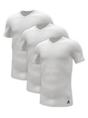 ADIDAS Pure Cotton T-Shirt weiss