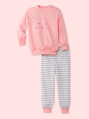 CALIDA Mini Girls Pyjama Toddlers Dreams lang coral-blush