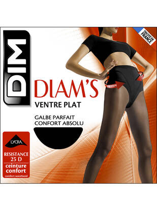 DIM Diam´s Ventre Plat Shaping Strumpfhose 25D noir