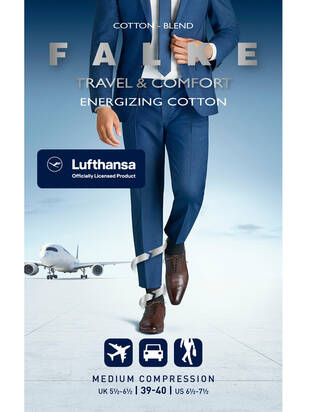 FALKE Travel & Comfort Energizing Cotton schwarz