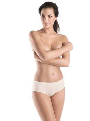 HANRO Satin Deluxe Panty off-weiss