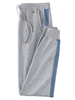 ISA Allday Loungewear Pants lang grau-melange