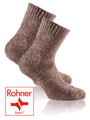 ROHNER Basic Cozy Socks braun