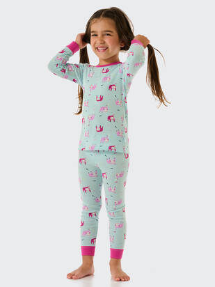 SCHIESSER Girls Pyjama mint