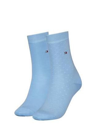 TOMMY HILFIGER Dot Socks light-blau